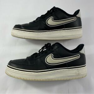 NIKE AIR FORCE 1 Low 07 LV8 Sport AF1 Black White Men’s 12 AJ 7748-001 Sneakers